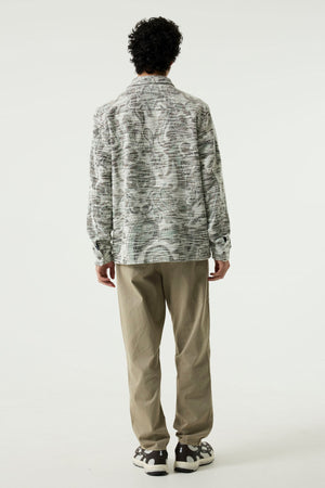 Garcia Patterned Jacquard Overshirt