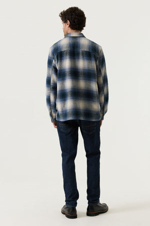 Garcia Checkered Blue Overshirt