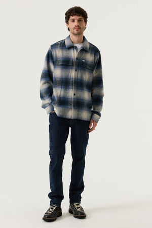 Garcia Checkered Blue Overshirt
