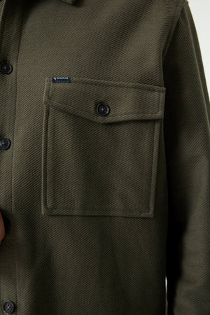 Garcia Olive Green Over Shirt with Pockets