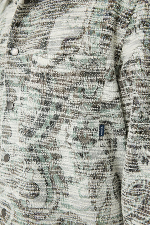 Garcia Patterned Jacquard Overshirt