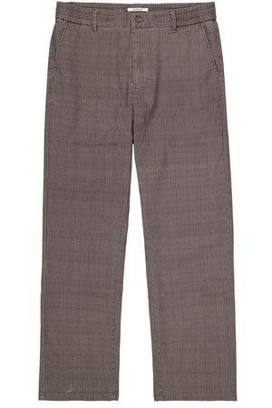 Garcia Comfort Trouser with a Subtle Check Pattern 32" Length