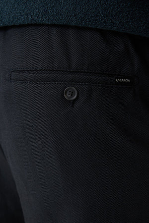 Garcia Elastic Waistband Corduroy Pant 32" Length