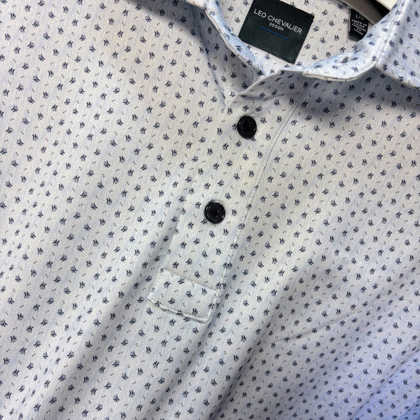 Leo Chevalier Bayfront Foulard Print Polo