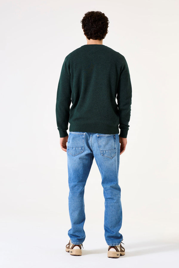 Garcia Solid V-Neck Pullover