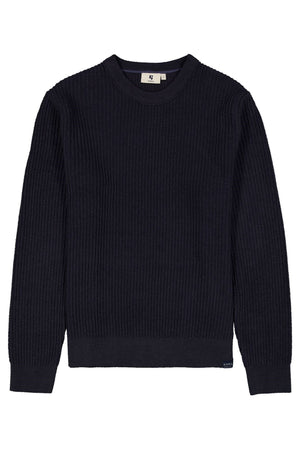 Garcia Ribbed Crew Neck Sweater