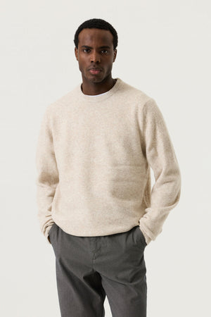 Garcia Wool Blend Crew Neck Sweater
