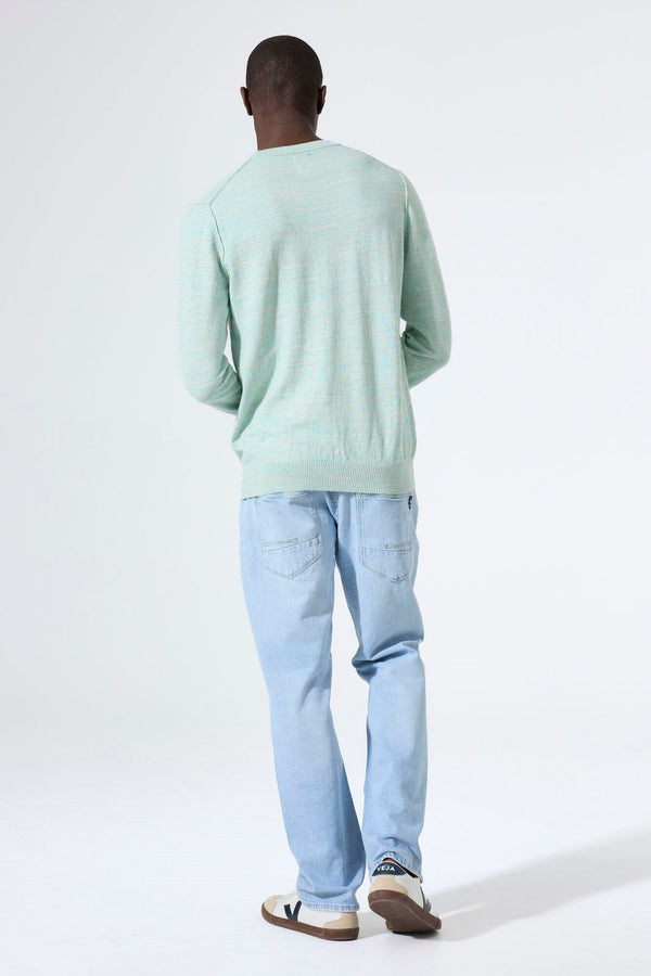 Pull léger Garcia à effet chiné