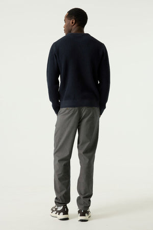 Garcia Ribbed Crew Neck Sweater