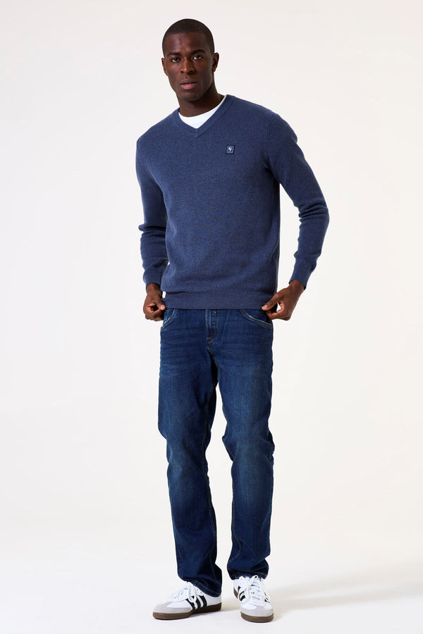 Garcia Solid V-Neck Pullover