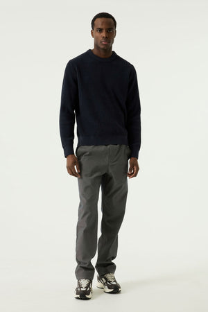 Garcia Ribbed Crew Neck Sweater