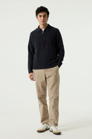 Garcia 1/4 Zip Polo Sweater