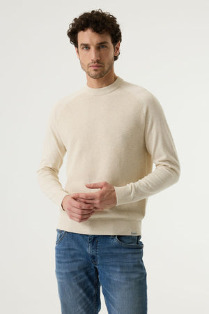 Garcia Knitted Raglan Sleeve Sweater