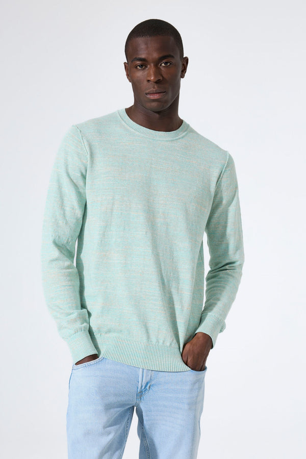 Pull léger Garcia à effet chiné