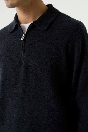 Garcia 1/4 Zip Polo Sweater
