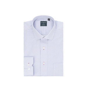 Leo Chevalier Mauve Dress Shirt with Stretch