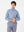 Col roulé sans repassage en coton élasthanne coupe standard pour homme