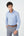 Col roulé sans repassage en coton élasthanne coupe standard pour homme