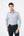 Col roulé sans repassage en coton élasthanne coupe standard pour homme