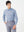 Col roulé sans repassage en coton élasthanne coupe standard pour homme