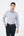 Col roulé sans repassage en coton élasthanne coupe standard pour homme