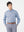 Col roulé sans repassage en coton élasthanne coupe standard pour homme