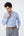 Col roulé sans repassage en coton élasthanne coupe standard pour homme