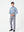Col roulé sans repassage en coton élasthanne coupe standard pour homme