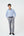 Col roulé sans repassage en coton élasthanne coupe standard pour homme
