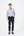 Col roulé sans repassage en coton élasthanne coupe standard pour homme