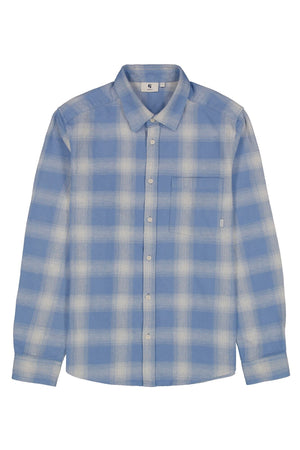 Garcia Light Blue Check Shirt