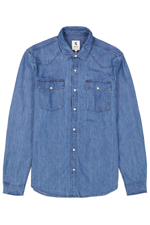 Chemise en jean boutonnée légère Garcia