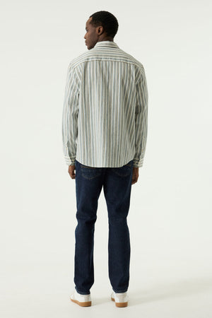 Garcia Light Blue Striped Shirt