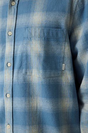 Garcia Light Blue Check Shirt