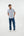Chemise à manches courtes en maille extensible pour homme