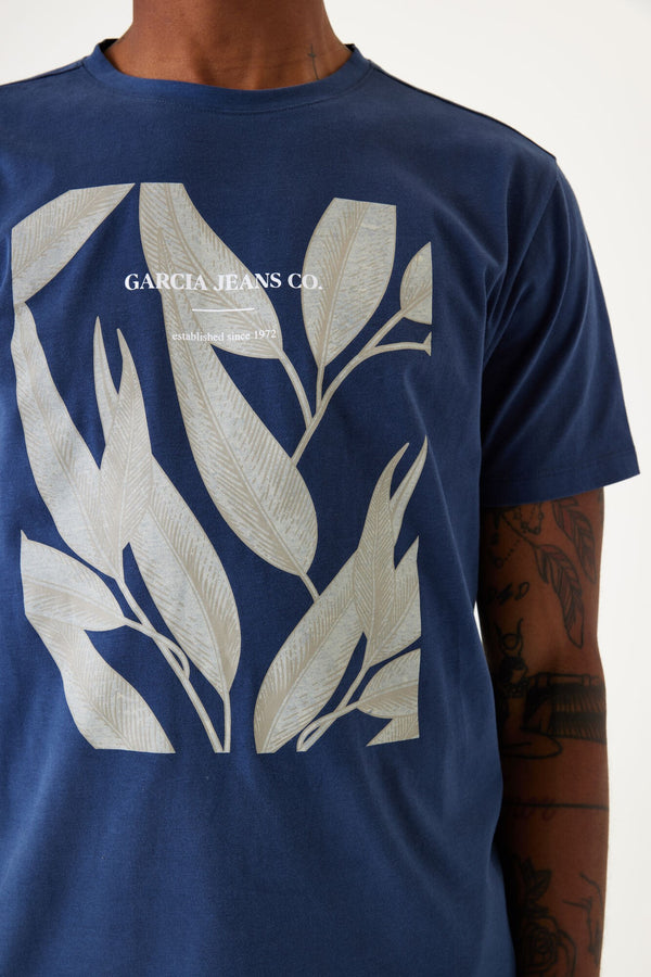 Garcia Men's Printed T-Shirt