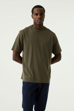 Garcia Diamond Print T-Shirt