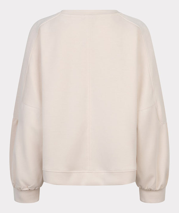 EsQualo Fancy Sleeve Modal Sweater