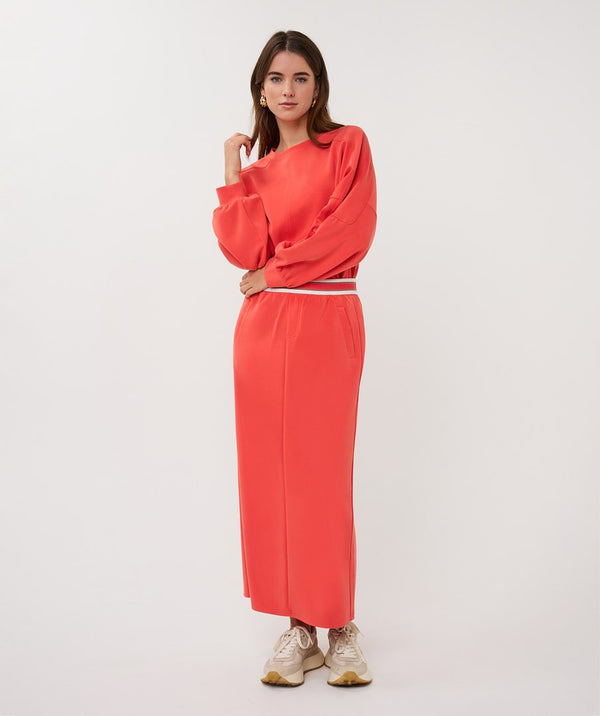 EsQualo Fancy Sleeve Modal Sweater