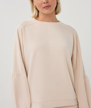 Pull en modal à manches fantaisie EsQualo