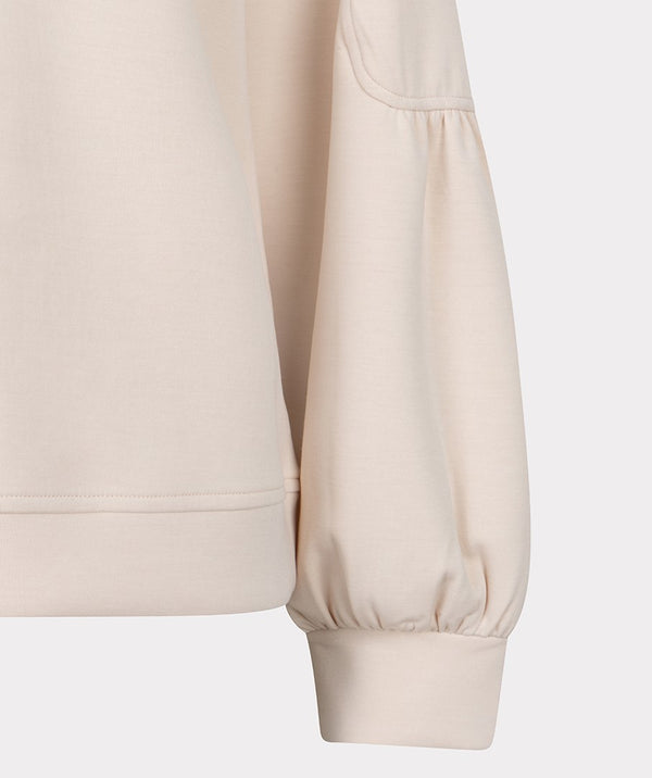 EsQualo Fancy Sleeve Modal Sweater