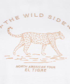 T-shirt graphique EsQualo Wild Side Tiger