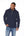 Pull texturé à col montant et demi-zip fabriqué à partir de matériaux recyclés