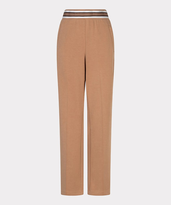 EsQualo Wide-Leg Modal Trousers