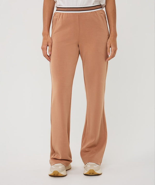 EsQualo Wide-Leg Modal Trousers