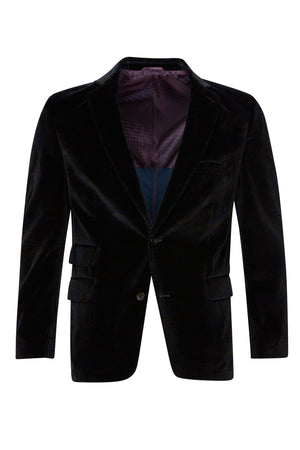 Blazer en velours à motif cachemire Viyella