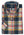Viyella 100% Madras Cotton Red and Navy Shirt