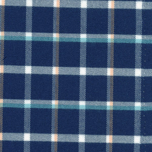 Viyella 1894 Classic Collection Cotton Cashmere Navy Check