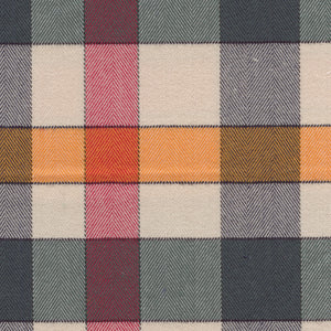 Chemise à carreaux orange et vert Viyella 1894 Viyella Classic, fabriquée au Canada