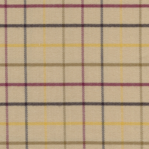 Viyella 1894 Viyella Classic Collection Light Brown Multi Plaid Sirt